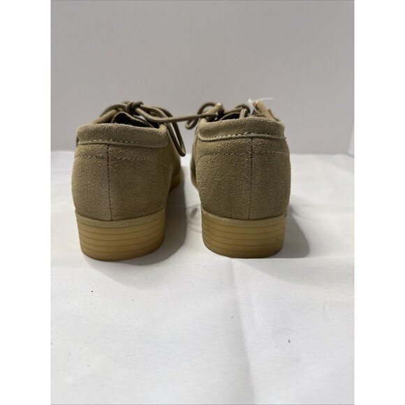 Drexlite Women’s Size 8 Tan Suede Lace Up Shoe - Picture 4 of 6